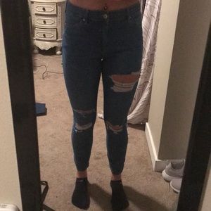 Topshop Leigh jeans high waist